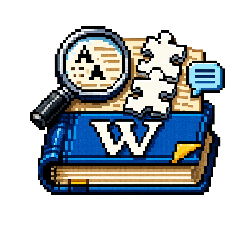 Pixel art icon of the Lemma dictionary app